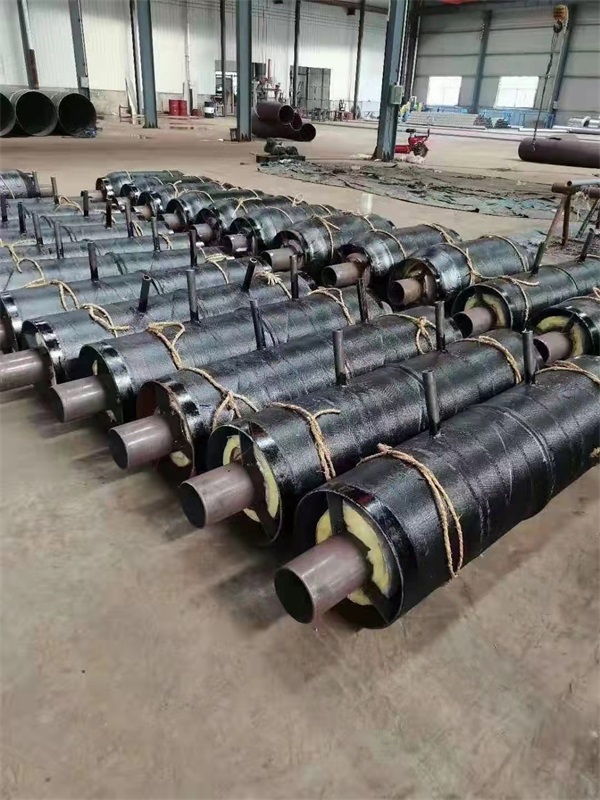 钢套钢蒸汽保温钢管